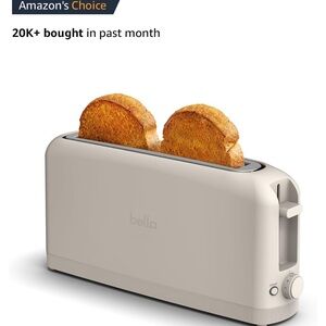 “Bella” slim toaster from Amazon